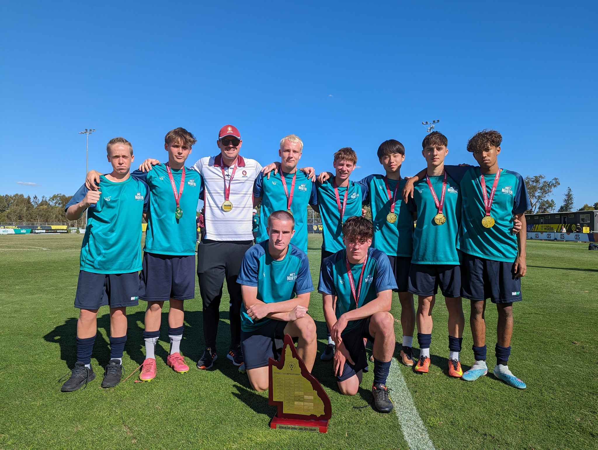 17 KG students Represented Met North at the Under 1319 Football State